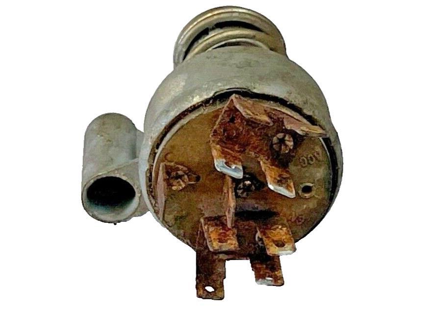 early Jeep CJ5 key switch bezel trim ring (no key) FREE SHIP