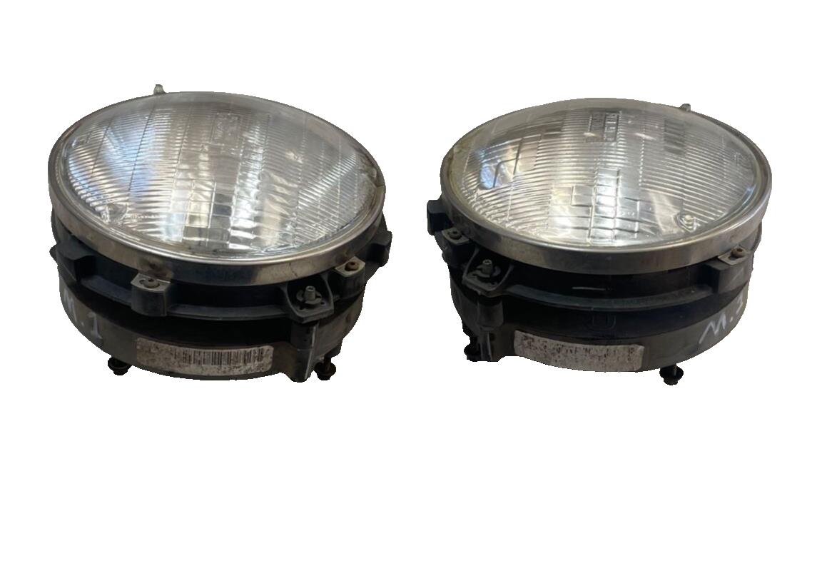 Jeep TJ Wrangler Head Light Buckets chrome retainers bulbs adjusters Left Right!