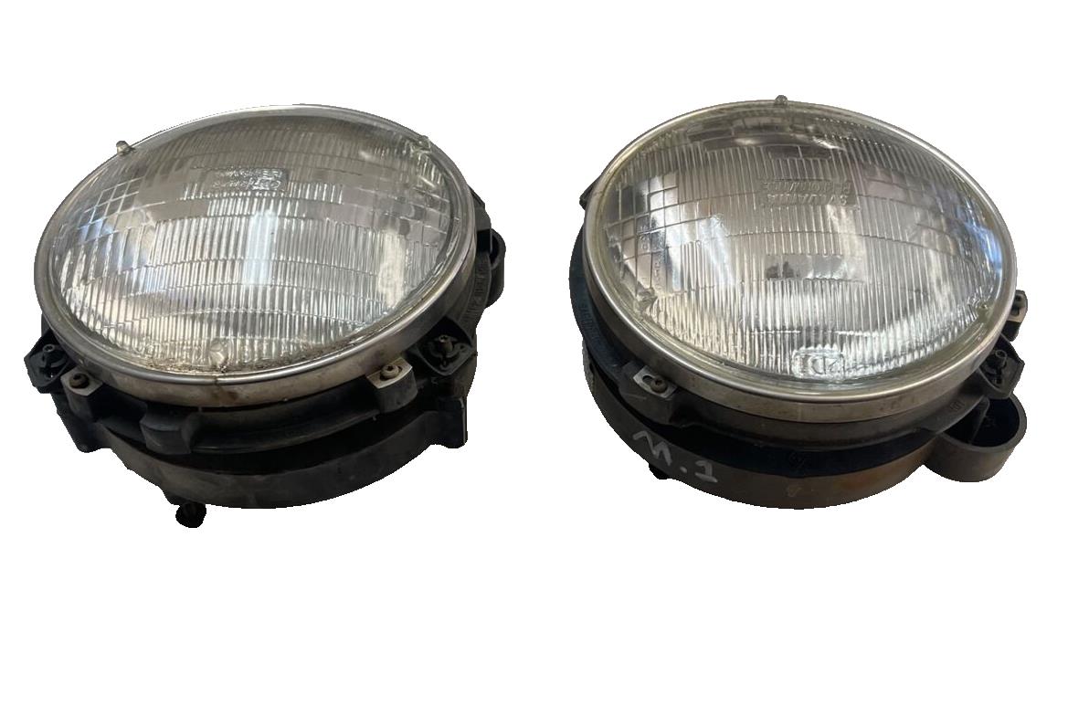 Jeep TJ Wrangler Head Light Buckets chrome retainers bulbs adjusters Left Right!