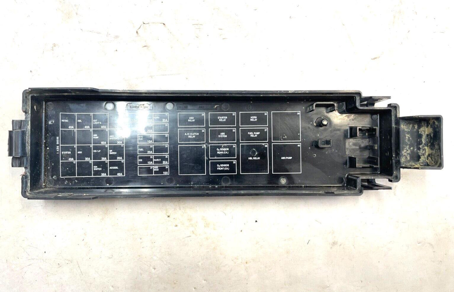 Jeep TJ Engine Fuse Box Lid cover 90395 fits 01-06 Wrangler FREE SHIPPING!