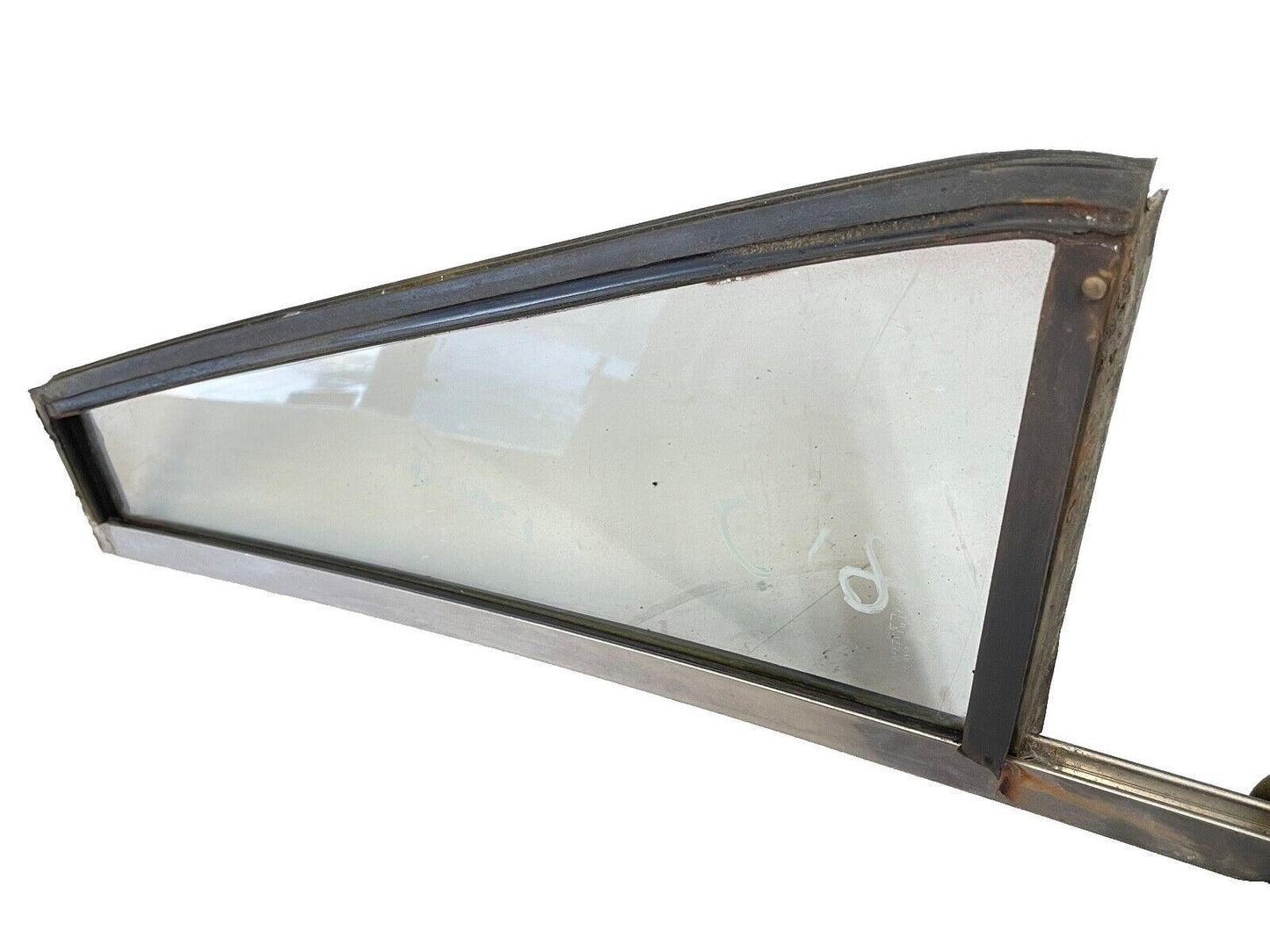 Jeep CJ7 vent window glass Driver side full hard door fits 76-81 Factory Wing