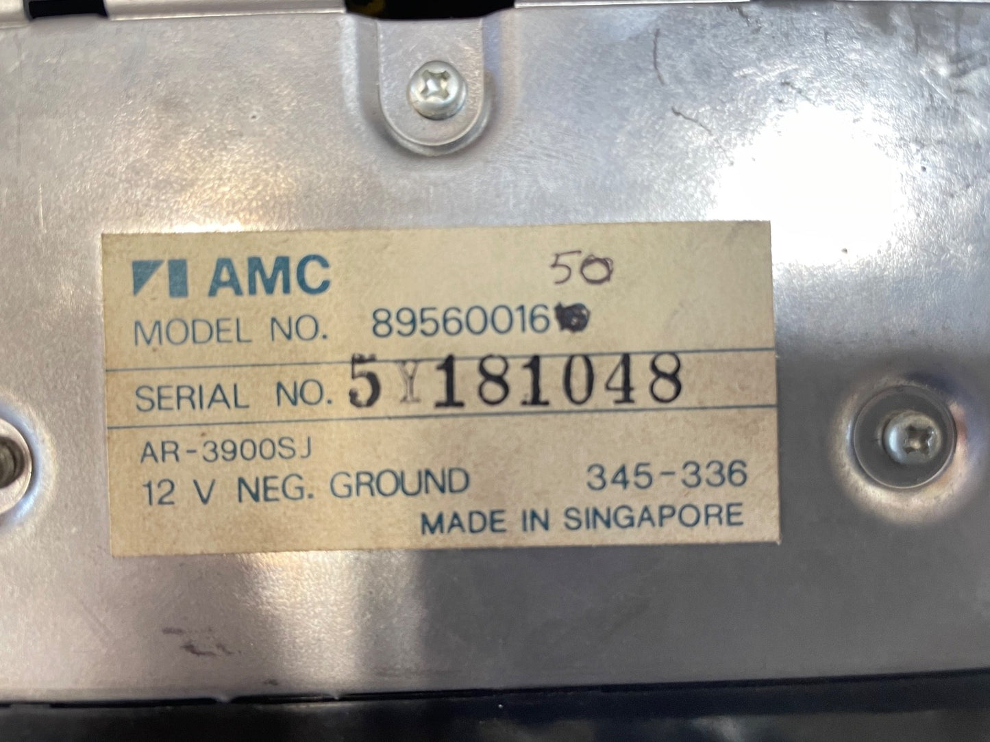 Jeep Radio Cherokee XJ Comanche MJ Factory NOS? fits 84-87 8956001650