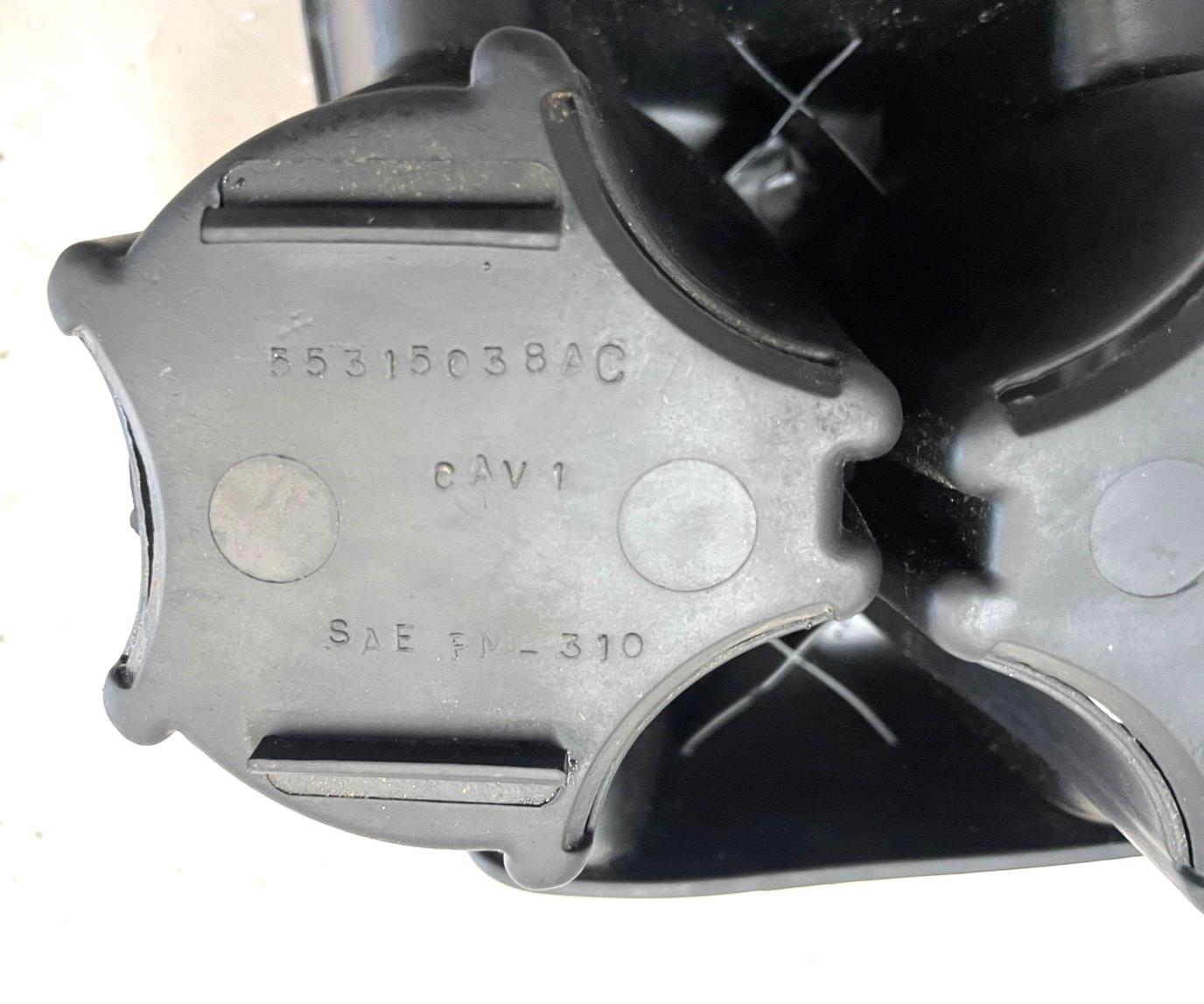 Jeep Wrangler TJ Center Console Cup Holder Insert Dual Cupholder Rubber 01-06