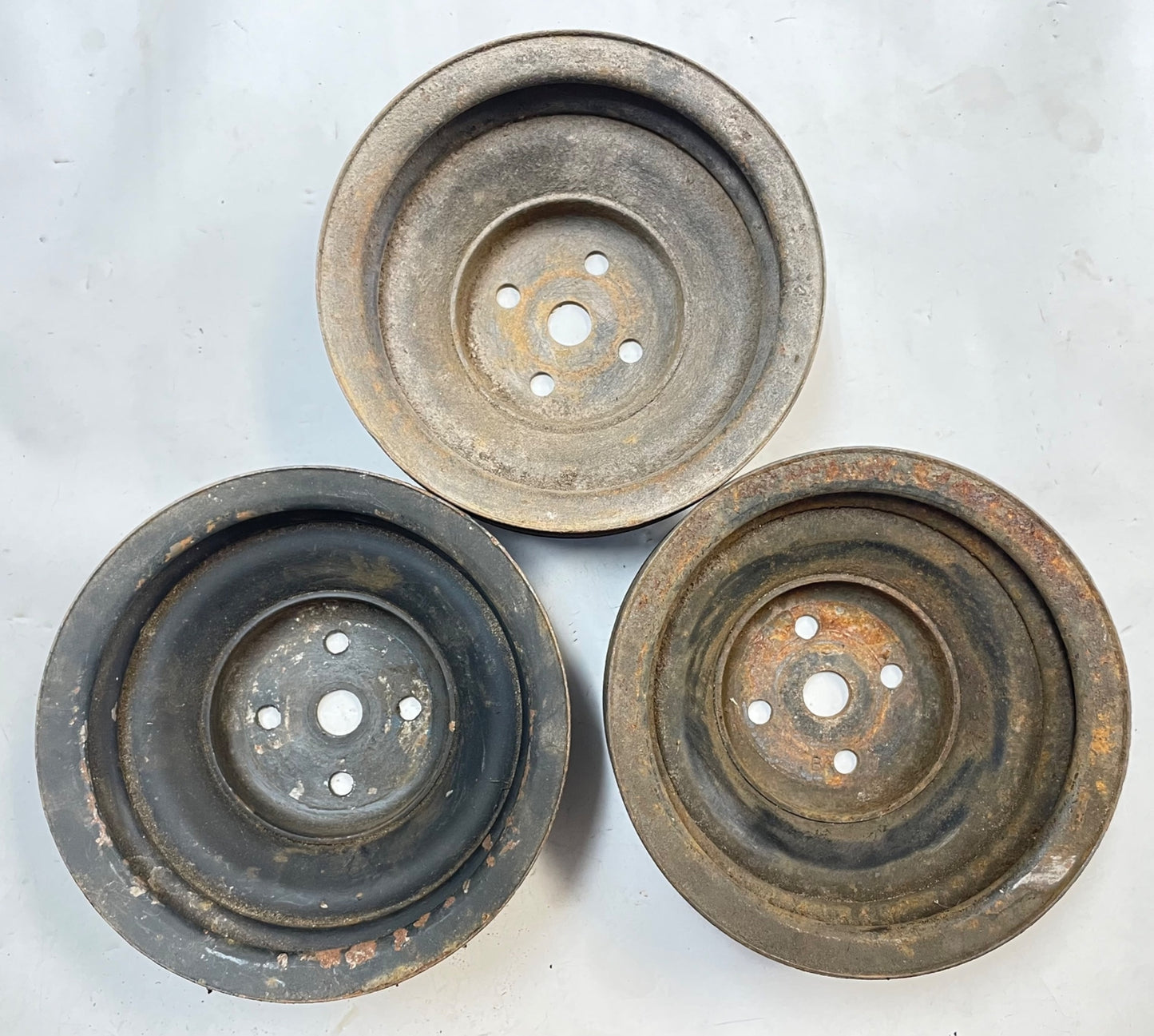 AMC Jeep V8 fan Pulley 360 304 Cherokee Wagoneer two groove