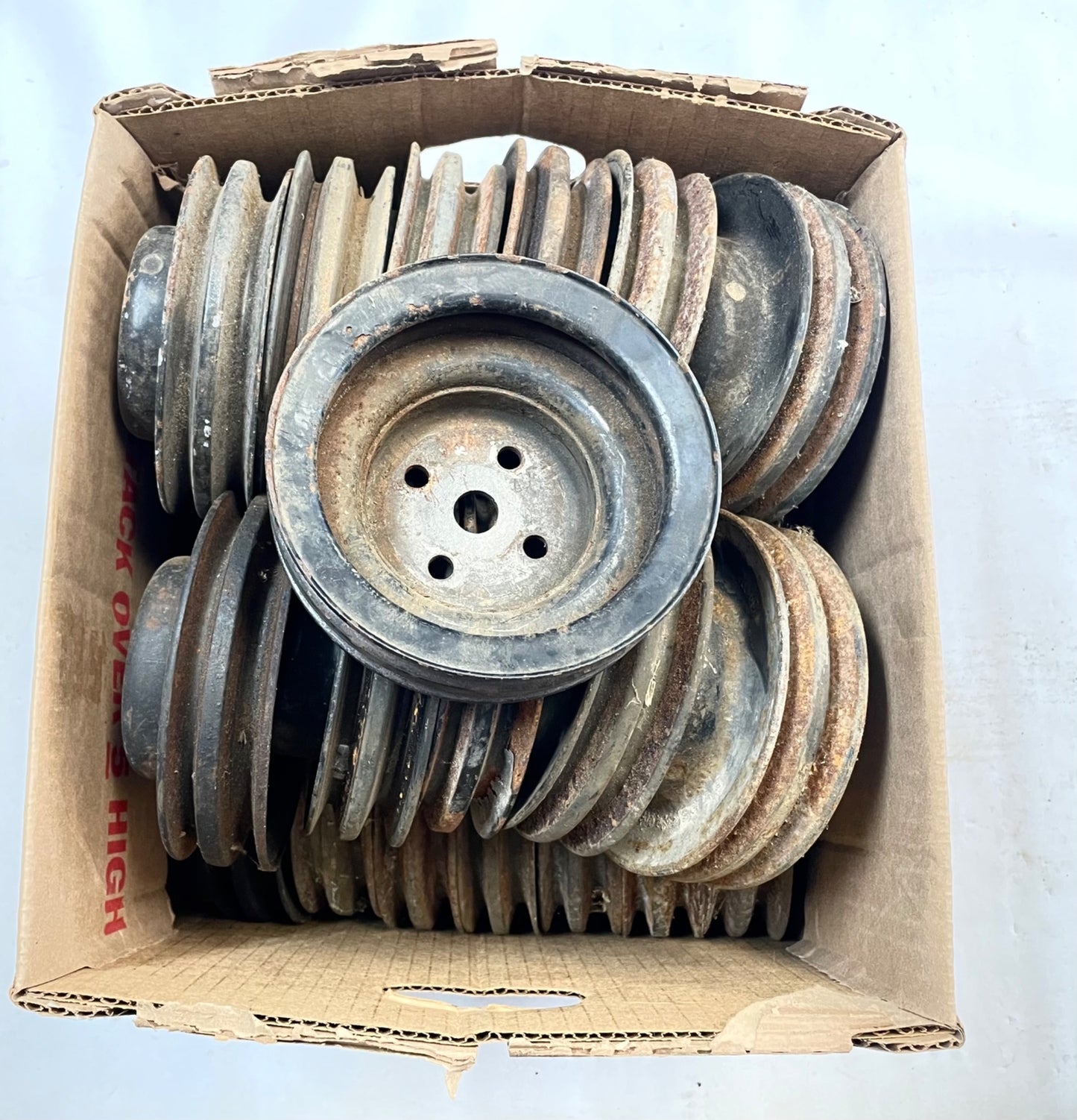 Jeep 6 cylinder Water Pump Fan Pulley 2 groove 4.2 YJ CJ7 3236658 258 FREE SHIP