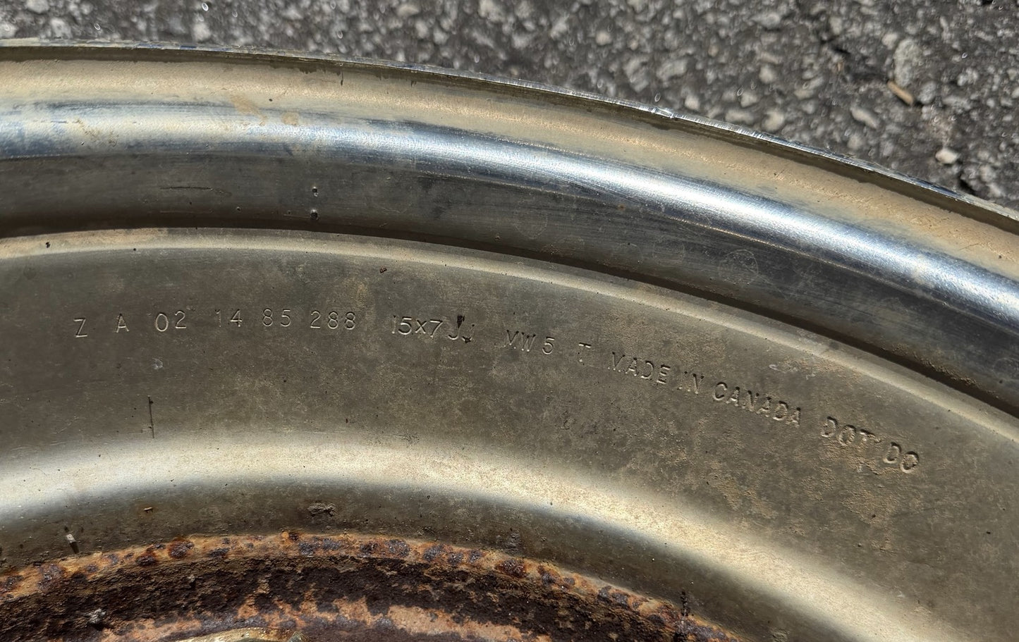 Jeep CJ factory chrome wheel 15"x 7" CJ5 CJ7 CJ8 Laredo 1985 !!!