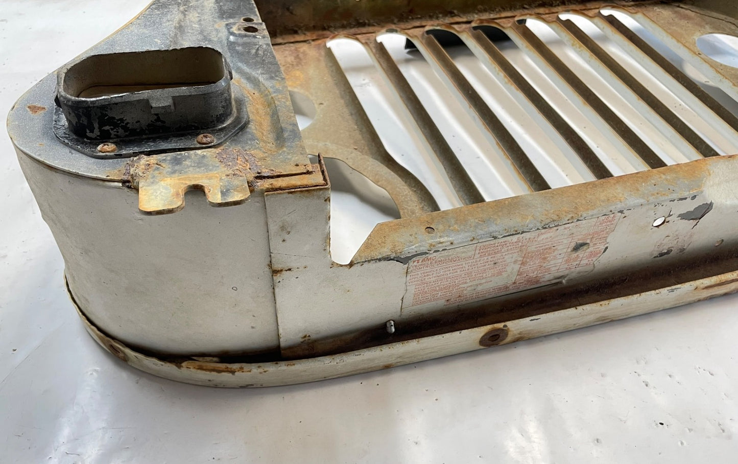 Jeep CJ grill CJ7 CJ5 CJ8 white FACTORY grille 76-86 FREE SHIPPING