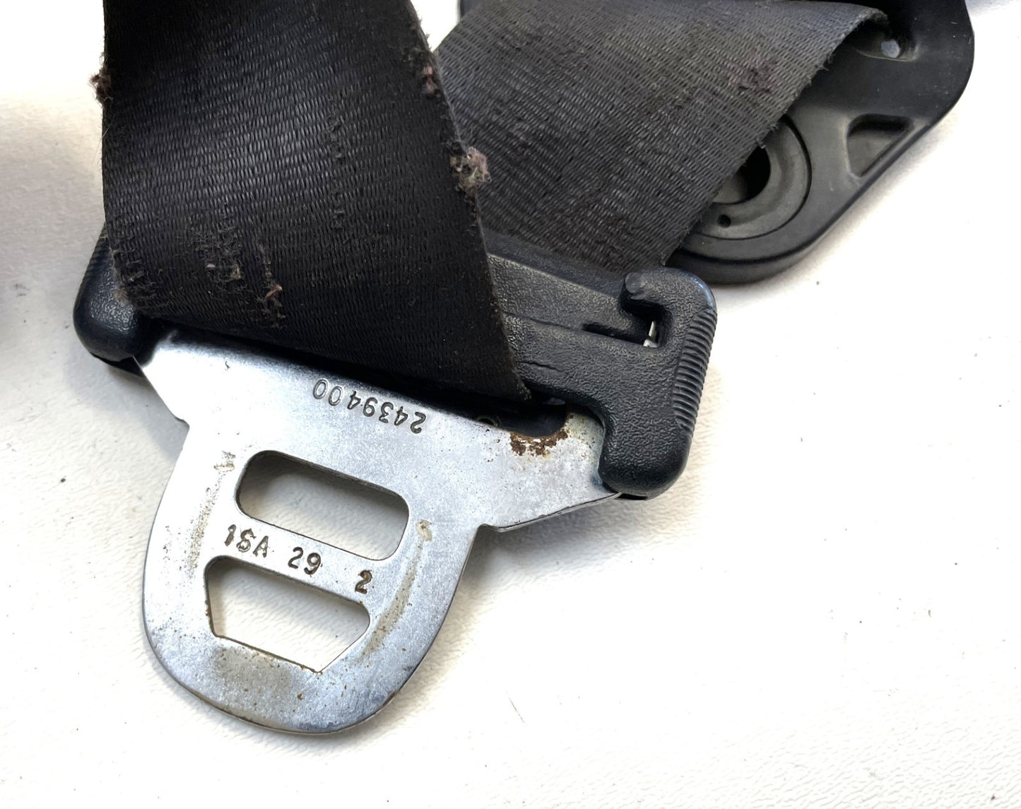 Jeep YJ front seat belt shoulder harness Driver Left Retractor Wrangler 92-95