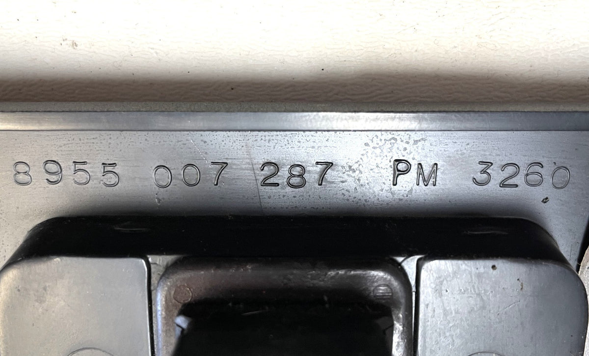Jeep YJ glove box lid with latch and hinge 87-95 Wrangler door