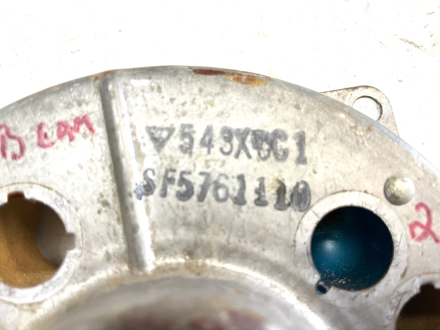 Jeep CJ Speedometer metal Case CJ5 CJ7 CJ8 Fuel Temperature Gauge back Housing