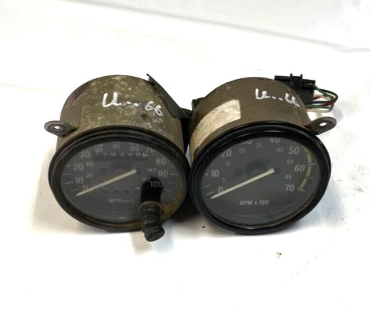 Jeep YJ Wrangler Speedometer Tachometer Gauge 119k Fit 87-91 Gauges 6 cyl tach!