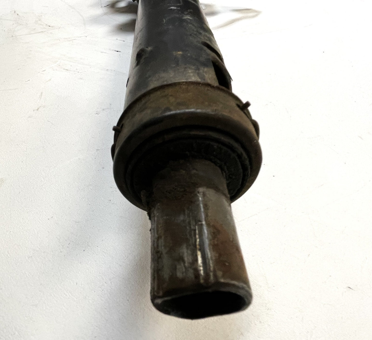 Jeep YJ Tilt Steering Column tan trim 87-95 Wrangler manual BOLT IN READY!