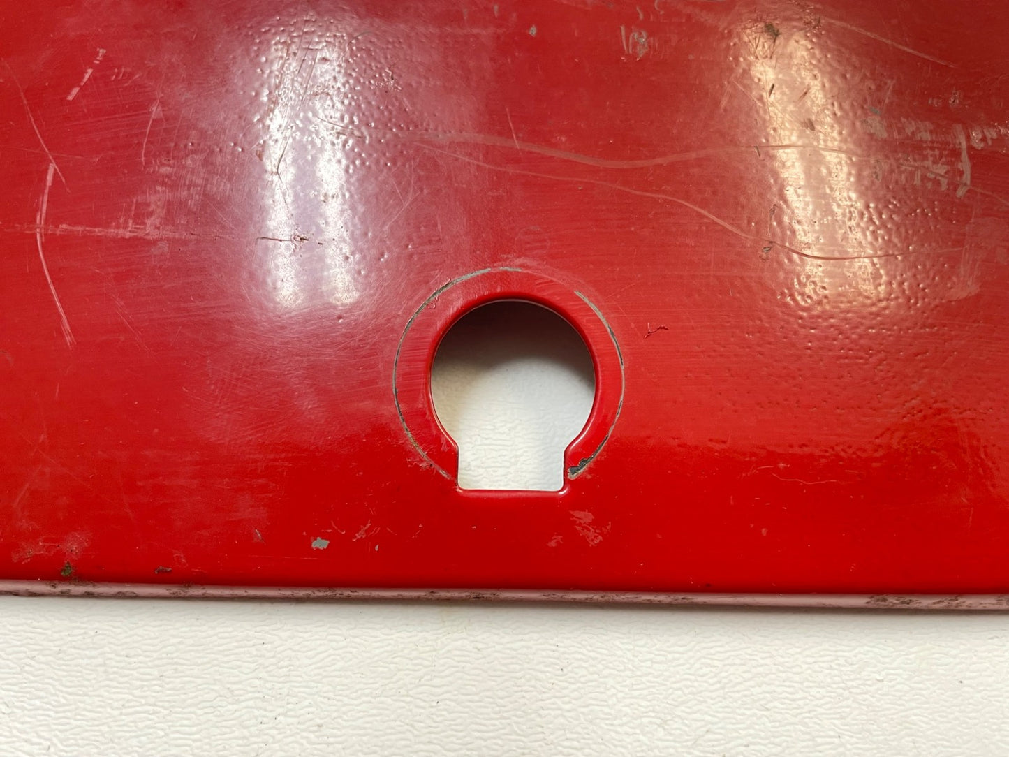 Jeep CJ glove box lid door CJ5 CJ7 CJ8 72-82 push button latch Red