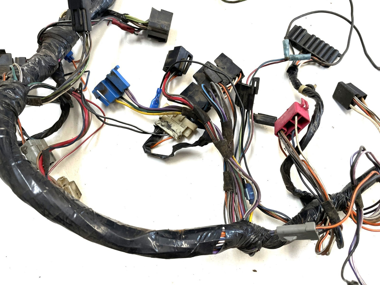 Jeep YJ Wrangler Dash wiring harness fits 87-90 wire fuse block gauges column