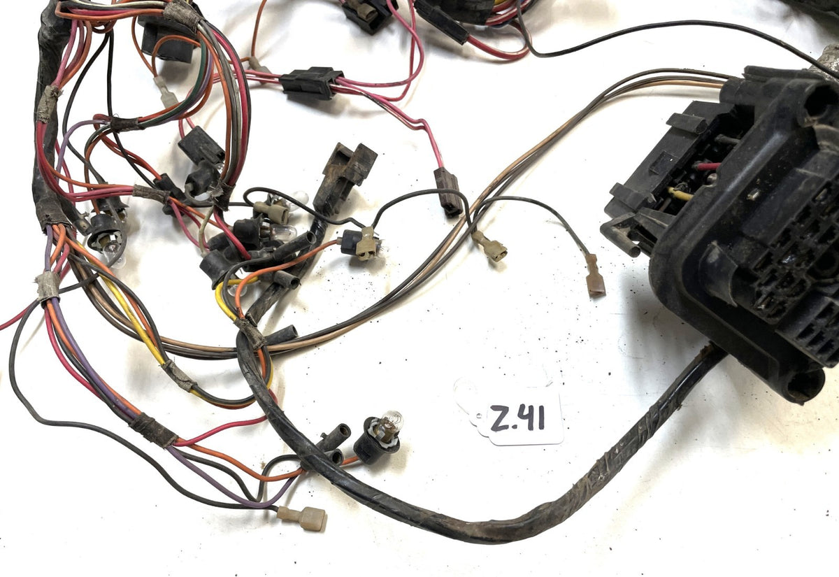83-86 Jeep CJ Dash Wire Harness CJ5 CJ7 Gauge Wiring Panel Fuse Block FREE SHIP!