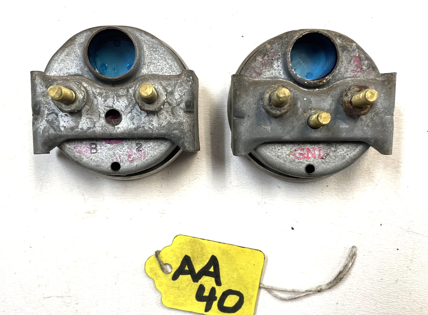 Jeep CJ Oil Pressure Volts Gauge Factory Faria CJ5 CJ7 CJ8 AMC Gauges Battery