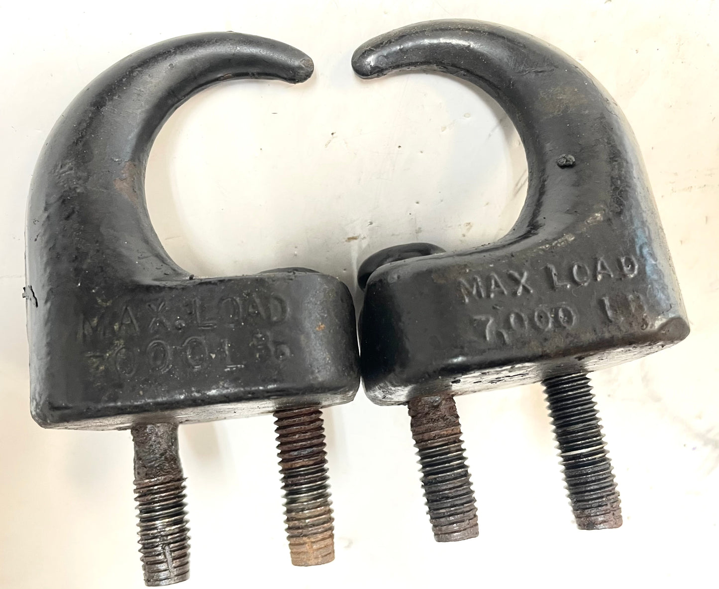Ganchos de remolque delanteros de fábrica para Jeep TJ Wrangler con pernos ENVÍO GRATIS para modelos 97-06