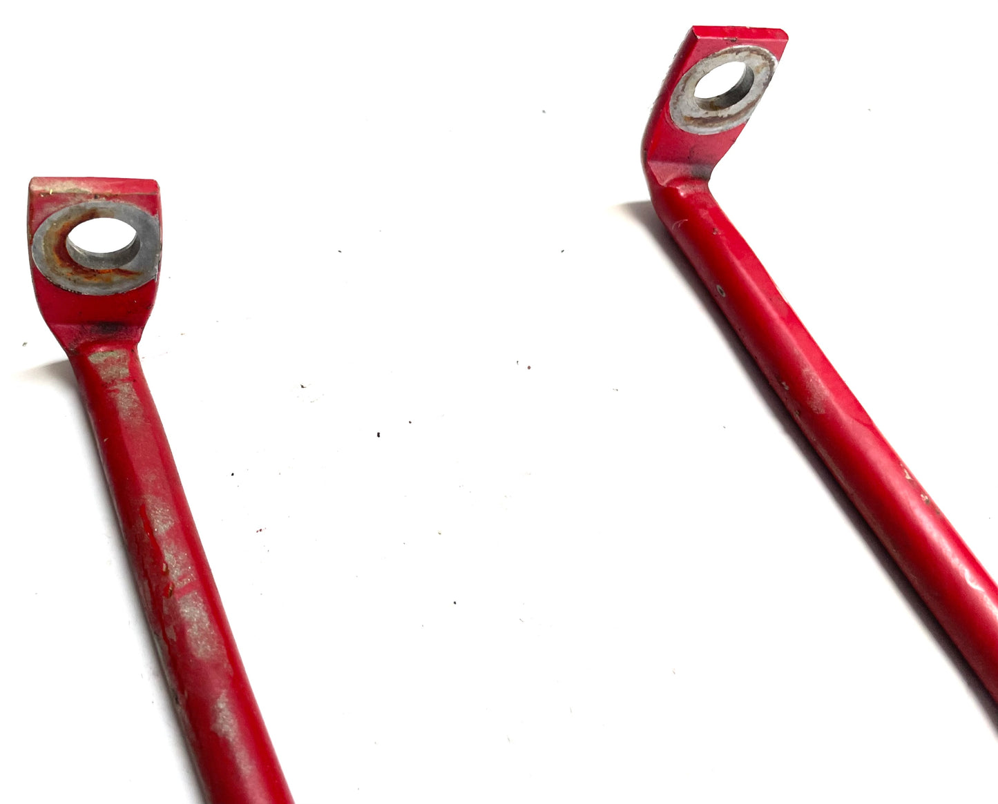 Barras de soporte para parrilla de Jeep TJ Wrangler con tornillos, par de barras de parrilla, 97-06