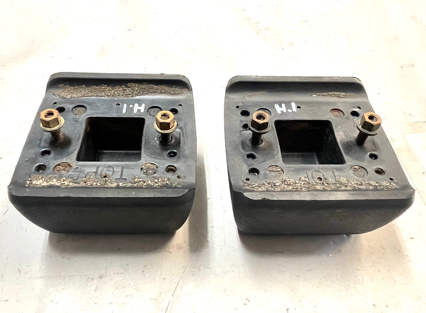 Almohadillas de impacto para parachoques delantero Jeep Wrangler TJ 97-06 (par) ENVÍO GRATIS