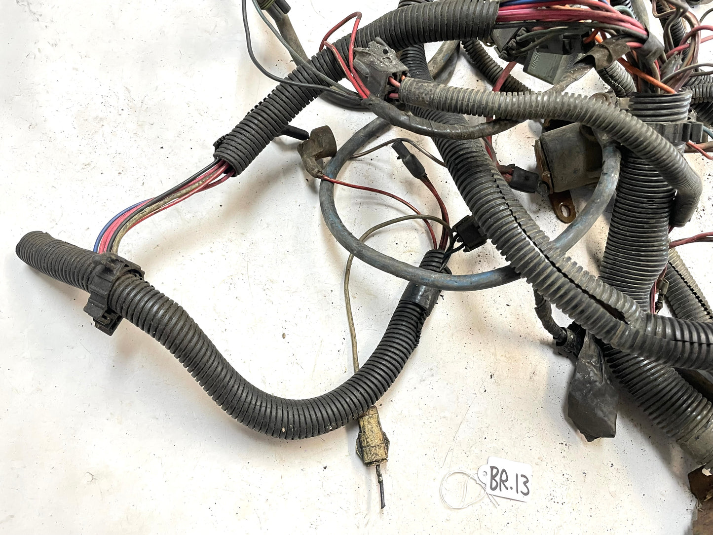 83-86 Jeep CJ arnés de cables del tablero CJ5 CJ7 cableado panel de instrumentos bloque de fusibles luz trasera
