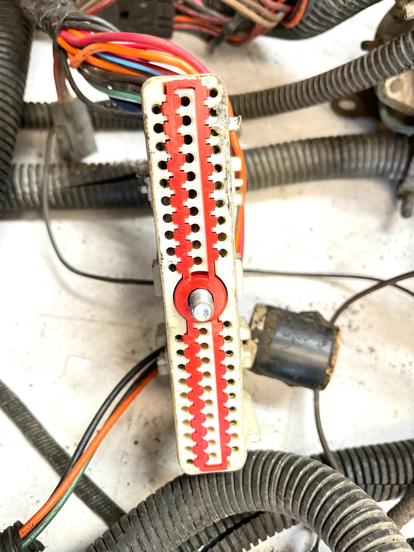 83-86 Jeep CJ arnés de cables del tablero CJ5 CJ7 cableado panel de instrumentos bloque de fusibles luz trasera