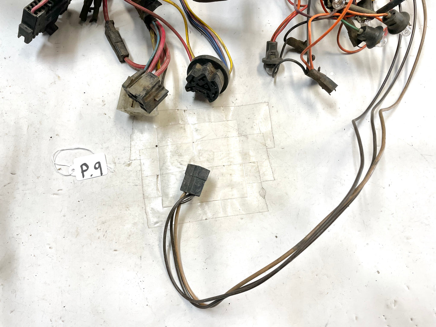 83-86 Jeep CJ arnés de cables del tablero CJ5 CJ7 cableado debajo del panel de instrumentos bloque de fusibles