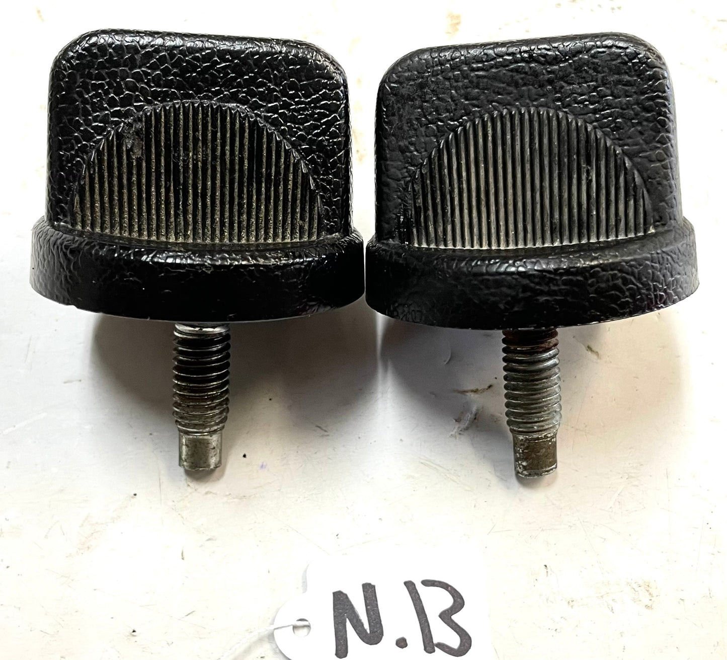 Perillas de parabrisas para Jeep CJ CJ5 CJ7 CJ8 YJ Wrangler 76-86 (PAR)