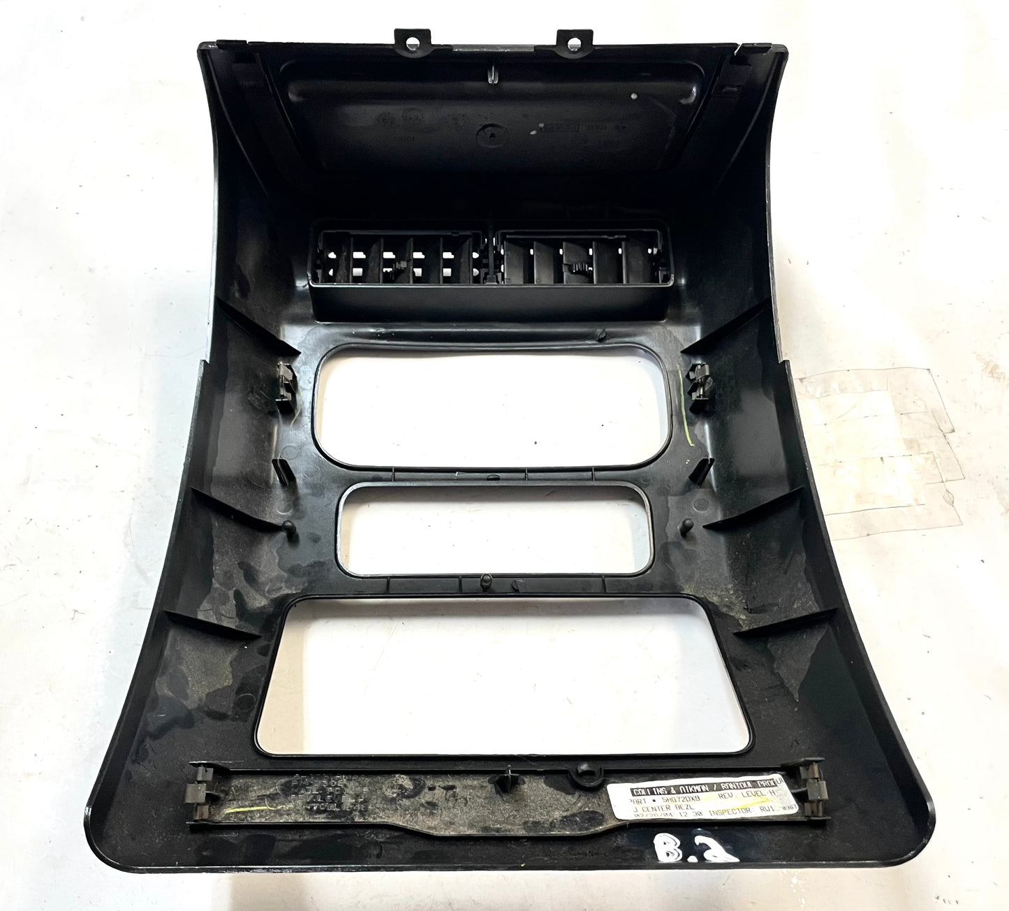 03-06 Jeep TJ Wrangler Center Bezel Dash Trim Vent Radio Surround FREE SHIPPING!
