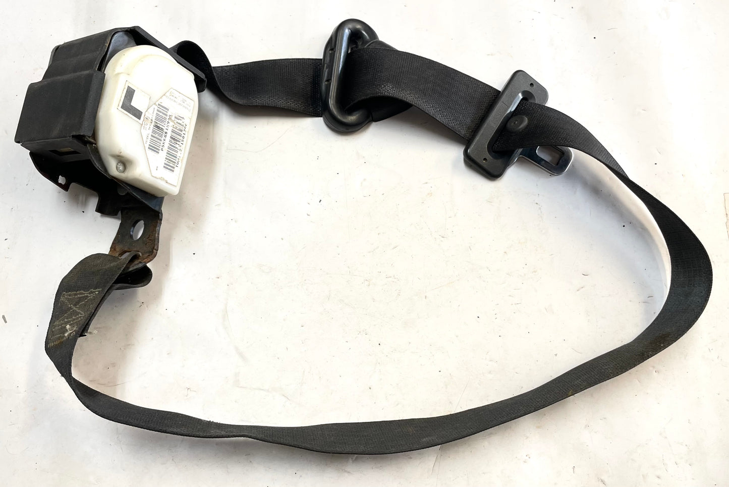 Retractor de cinturón de seguridad delantero izquierdo del conductor Jeep TJ 03-06 Wrangler negro ¡ENVÍO GRATIS!