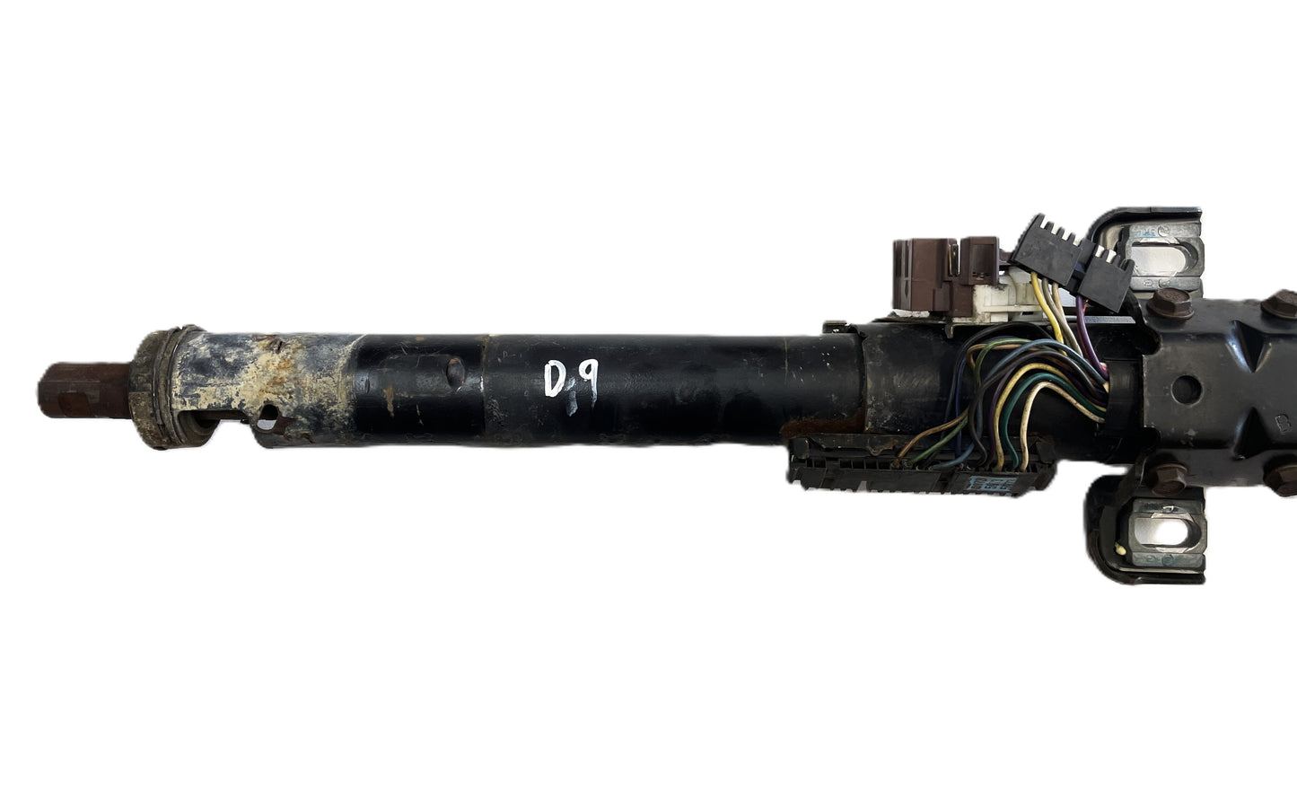 Jeep YJ Gray Steering Column manual NOT TILT 87-95 Wrangler grey BOLT IN READY !