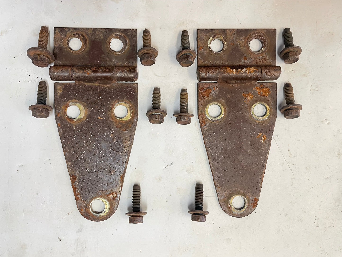 Pernos de bisagras de capó marrones para Jeep CJ Golden Eagle CJ5 CJ7 CJ8 de fábrica
