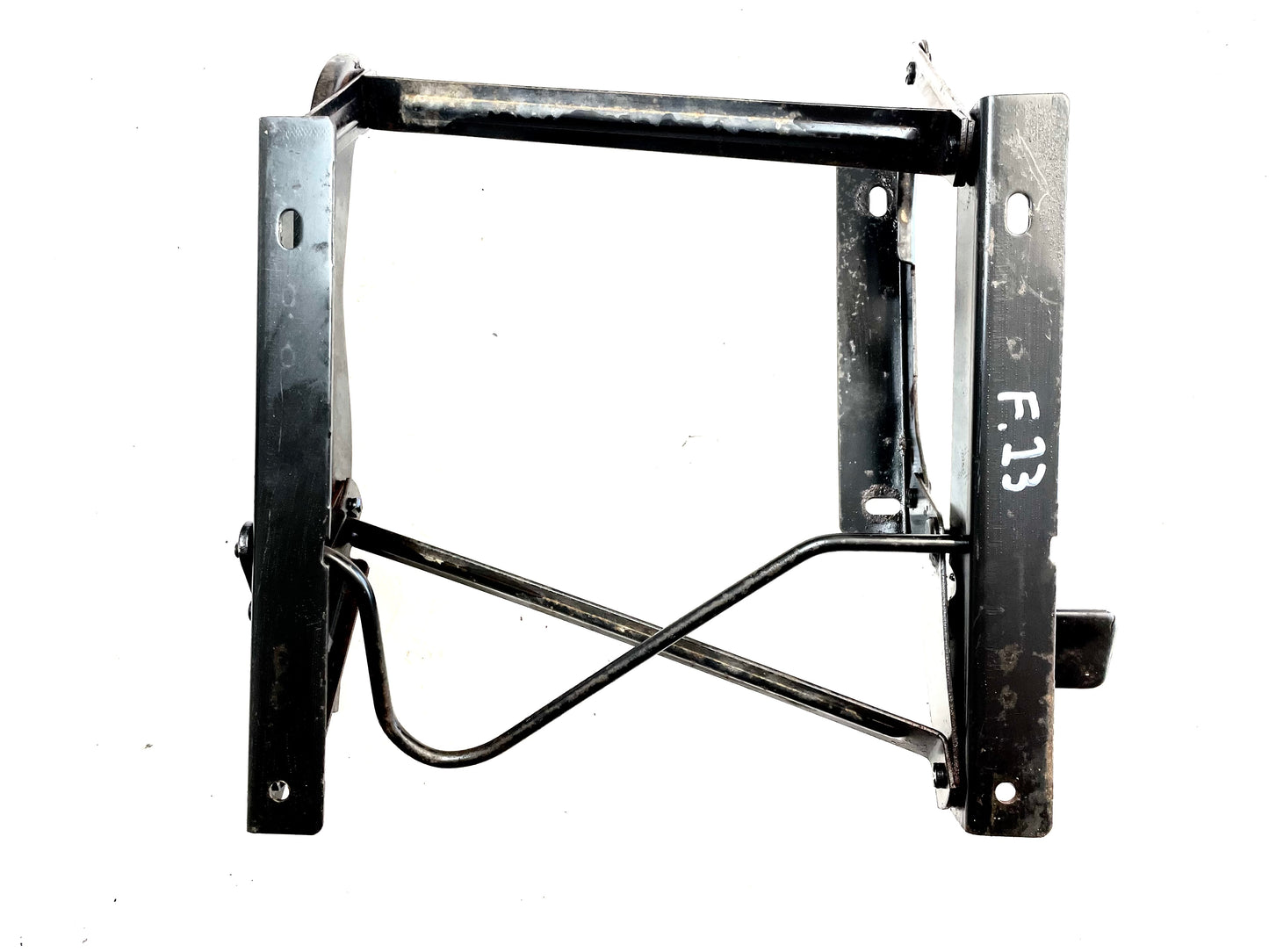 Jeep YJ right front seat bracket folding flip Wrangler 87-90 Passenger side!