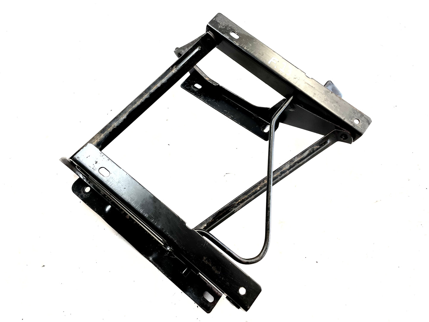 Jeep YJ right front seat bracket folding flip Wrangler 87-90 Passenger side!