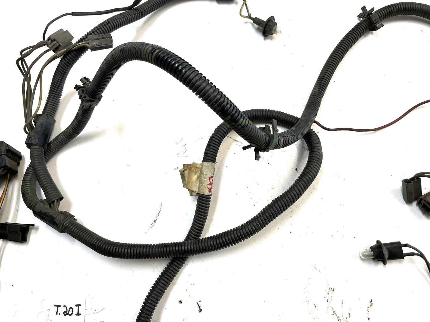 ¡Arnés de cableado de faros delanteros Jeep CJ 76-81 CJ5 CJ7 AMC, luces de parrilla de señal de giro con cable!