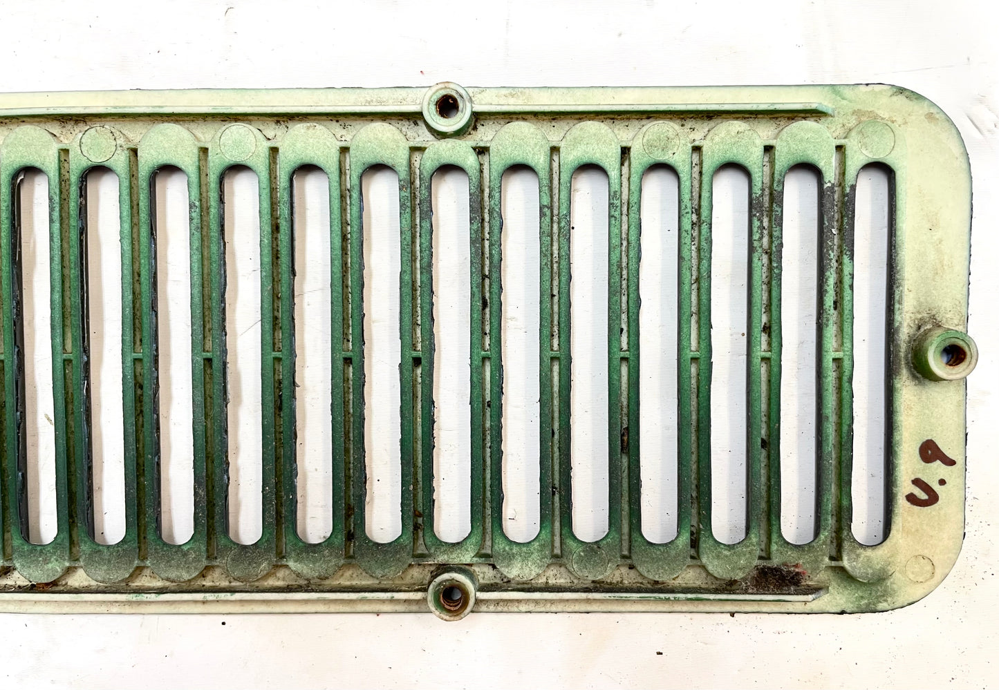 Jeep CJ cowl vent 6 hole fits 55-77 CJ5 CJ7 Factory fresh air heater flush mount