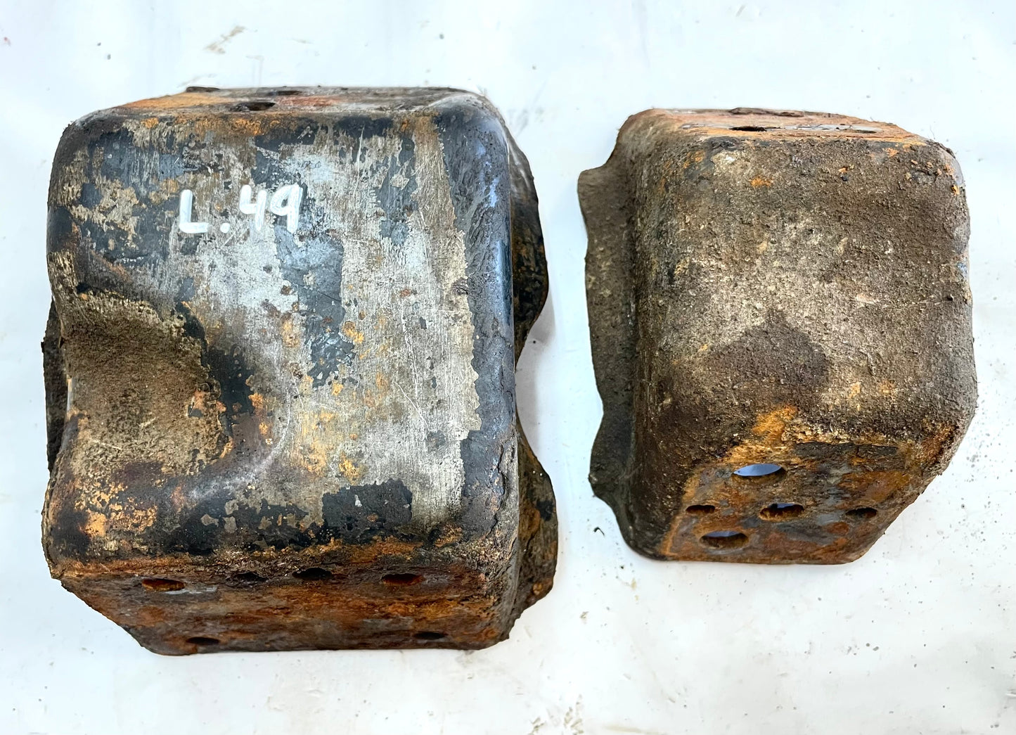 Jeep CJ V8 motor mounts CJ5 CJ7 CJ8 AMC frame side 304 360 401 FREE SHIPPING!