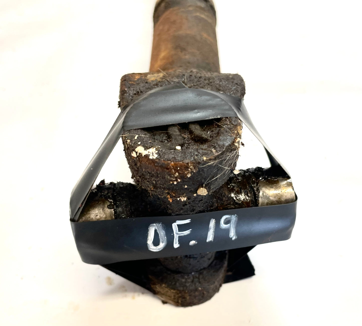 Jeep CJ Quadratrac Front Drive Shaft 76-79 CJ7 double cardan joint 36"-38.5"