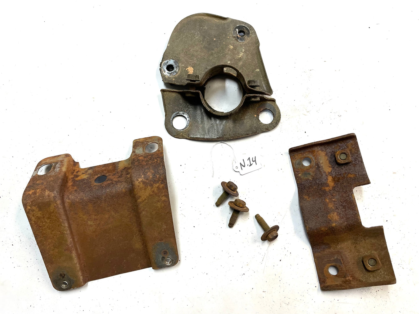 Jeep CJ steering column mounting brackets CJ5 CJ7 CJ8 Wrangler bracket mount!