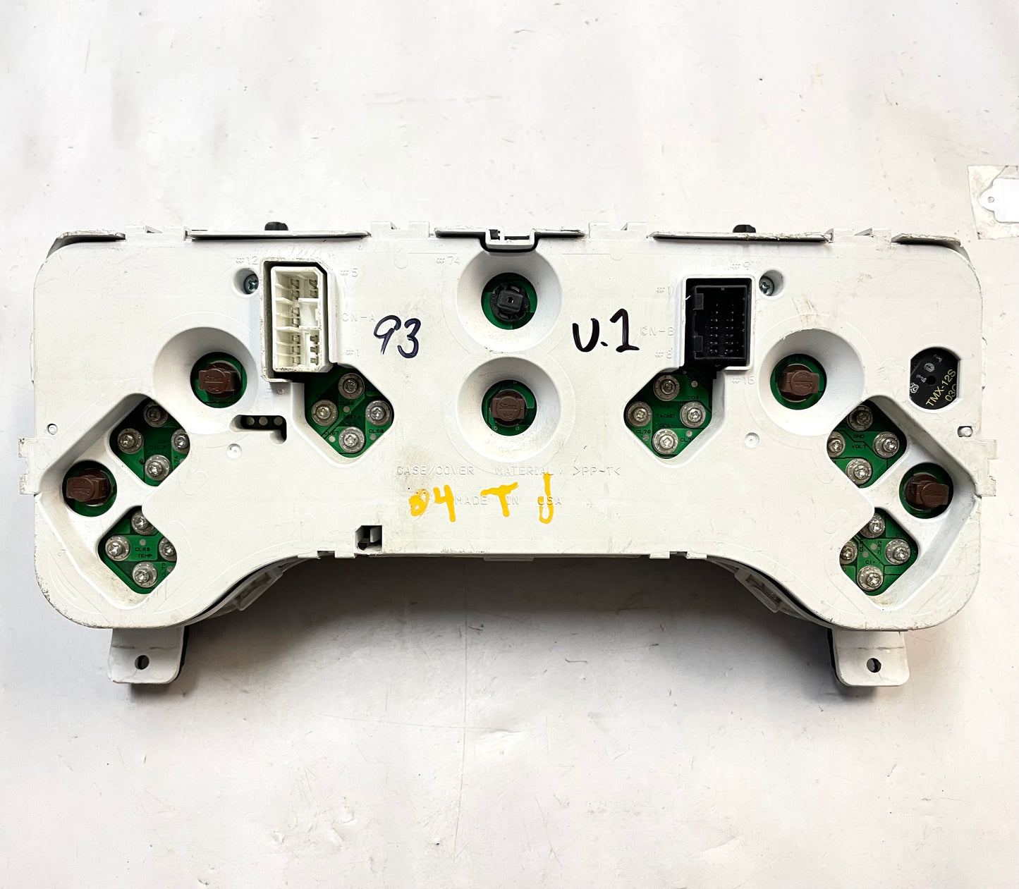 Jeep TJ Wrangler gauge cluster 56047016AE Speedometer 93k instrument fits 03-04