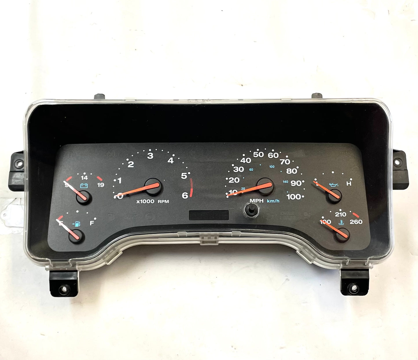 Grupo de instrumentos Jeep TJ Wrangler 56047016AD instrumentos velocímetro indicadores 299,000