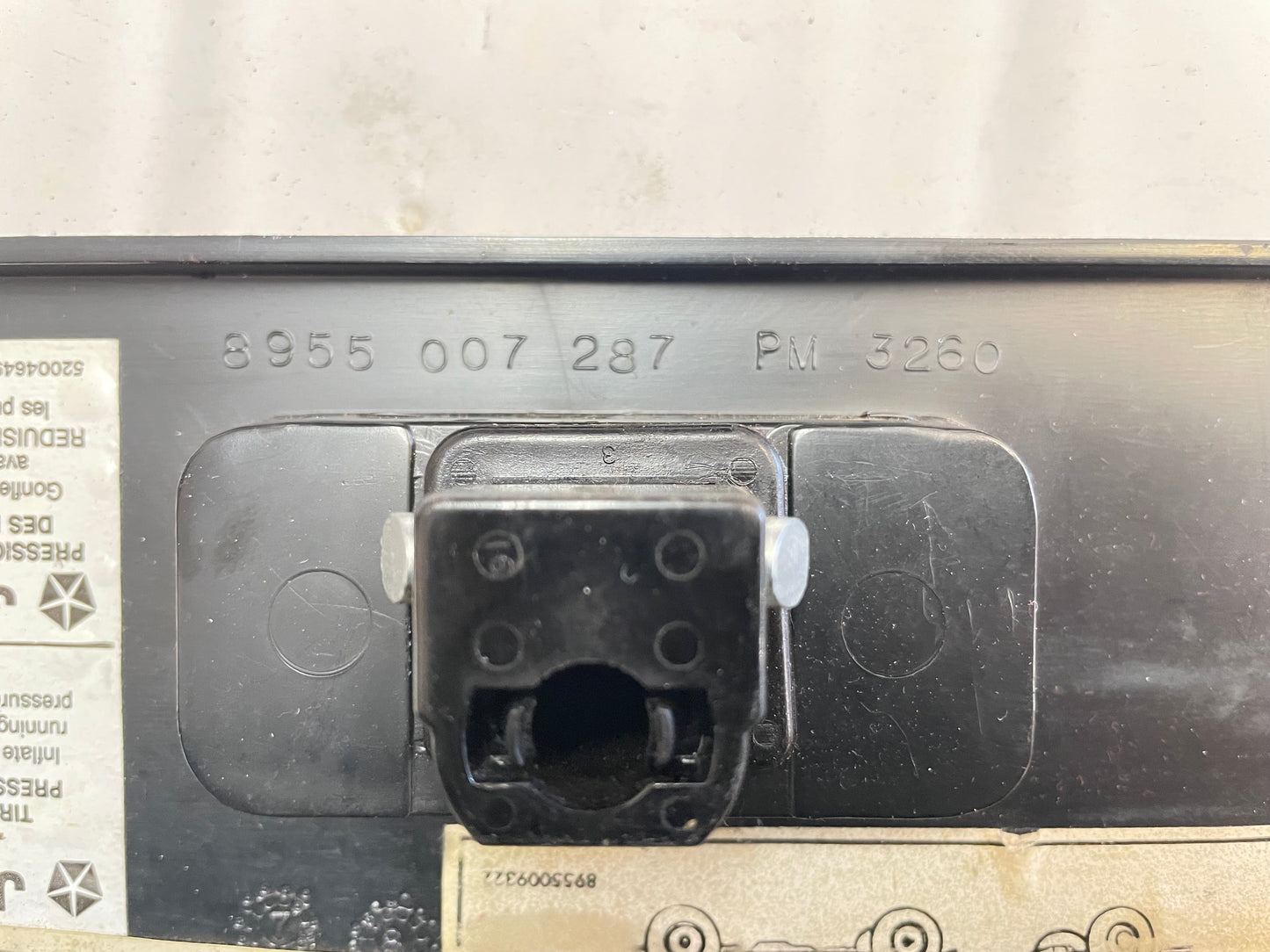 Tapa de guantera Jeep YJ con pestillo y bisagra Puerta Wrangler 87-95 ENVÍO GRATIS