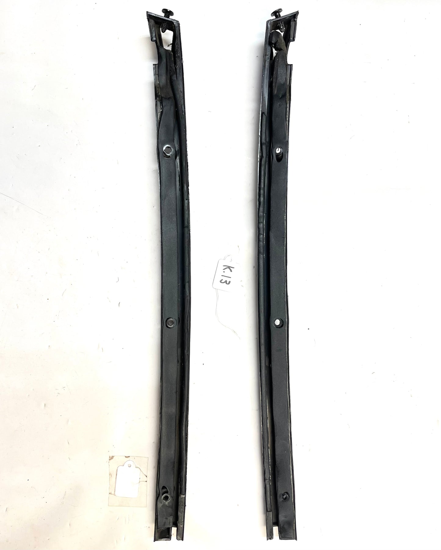 Marco de parabrisas, pilar, moldura de plástico, junta de puerta, capota blanda, Jeep TJ Wrangler 97-02