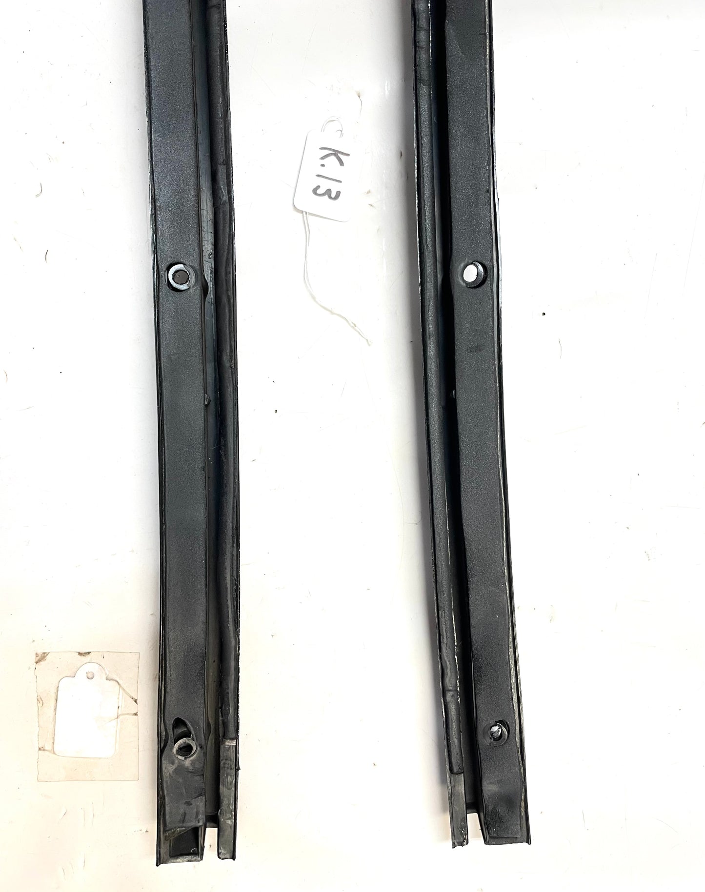 Marco de parabrisas, pilar, moldura de plástico, junta de puerta, capota blanda, Jeep TJ Wrangler 97-02
