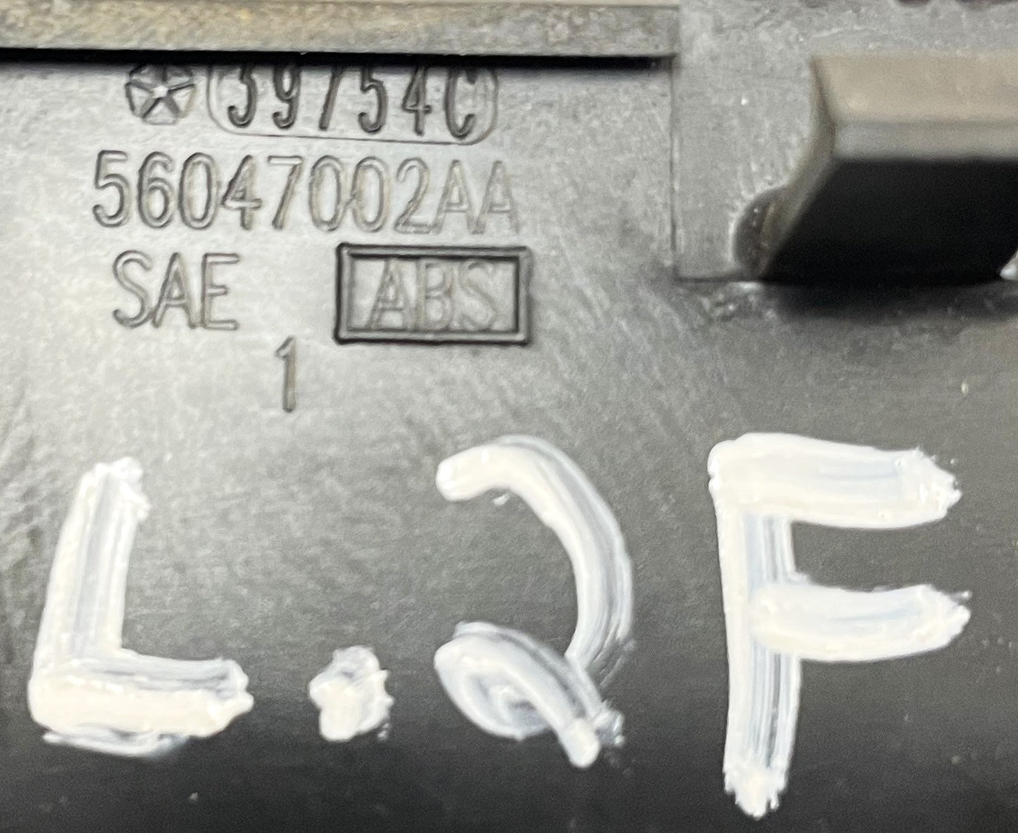 Jeep TJ Wrangler Passenger Seat Disarm Switch 56047001AA fits 01 - 02