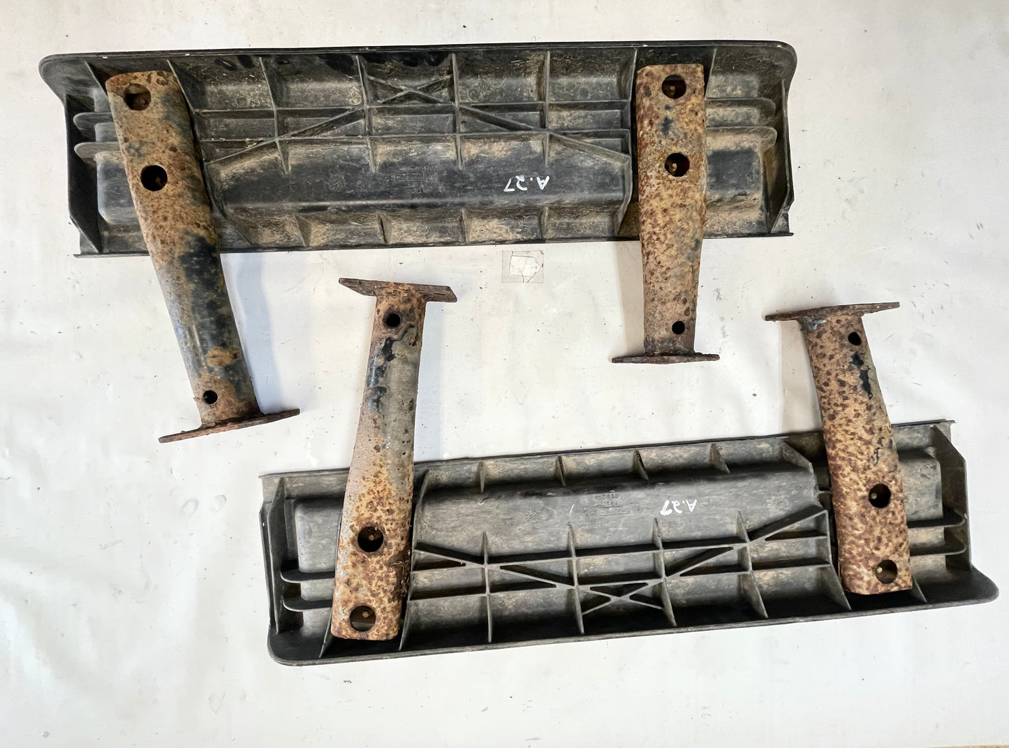 Estribos laterales de fábrica para Jeep Wrangler compatibles con TJ 97-00 ¡ENVÍO GRATIS!