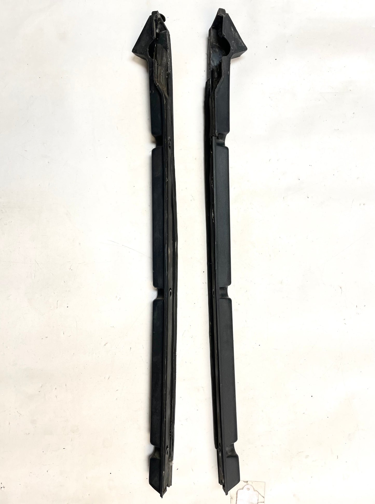 Marco de parabrisas, pilar, moldura de plástico, junta de puerta, capota blanda, Jeep TJ Wrangler 97-02