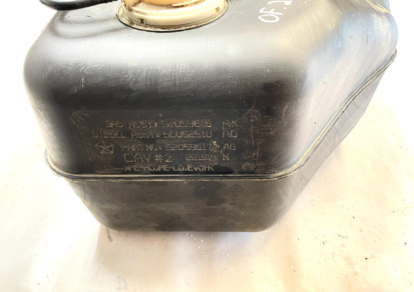 Tanque de combustible de gasolina Jeep TJ Wrangler 05 06 52059617AG Poly 19 galones de fábrica ENVÍO GRATIS