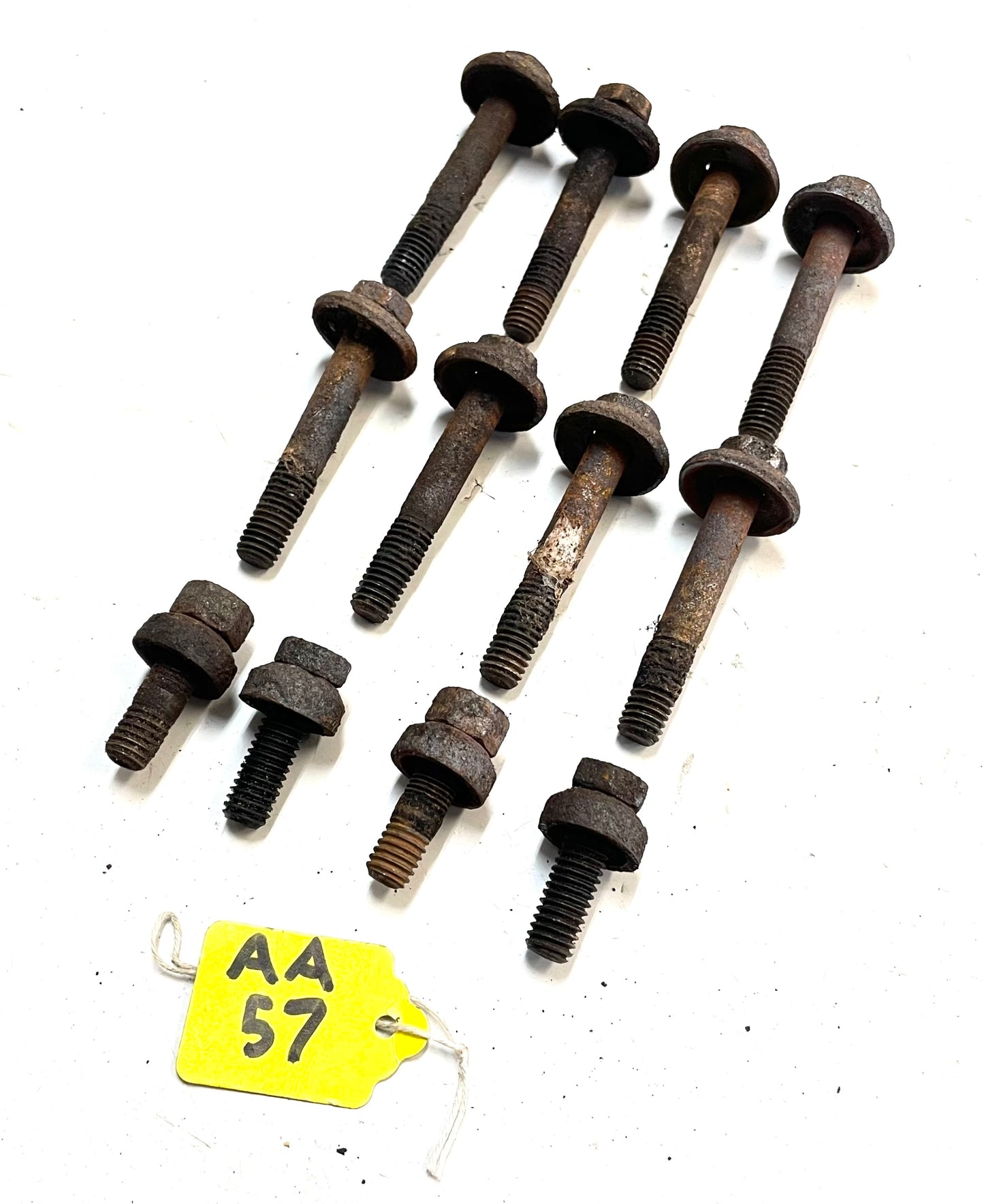 Pernos y arandelas del colector de admisión del Jeep CJ 4.2 de seis cilindros (72-80 CJ5 CJ7 232 258)