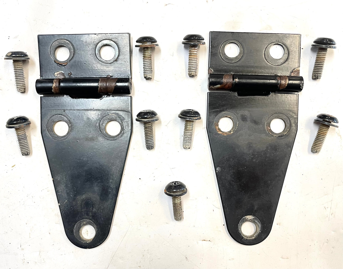 Jeep CJ YJ hood hinges Black CJ5 CJ7 CJ8 Wrangler 76-95 FREE SHIPPING!