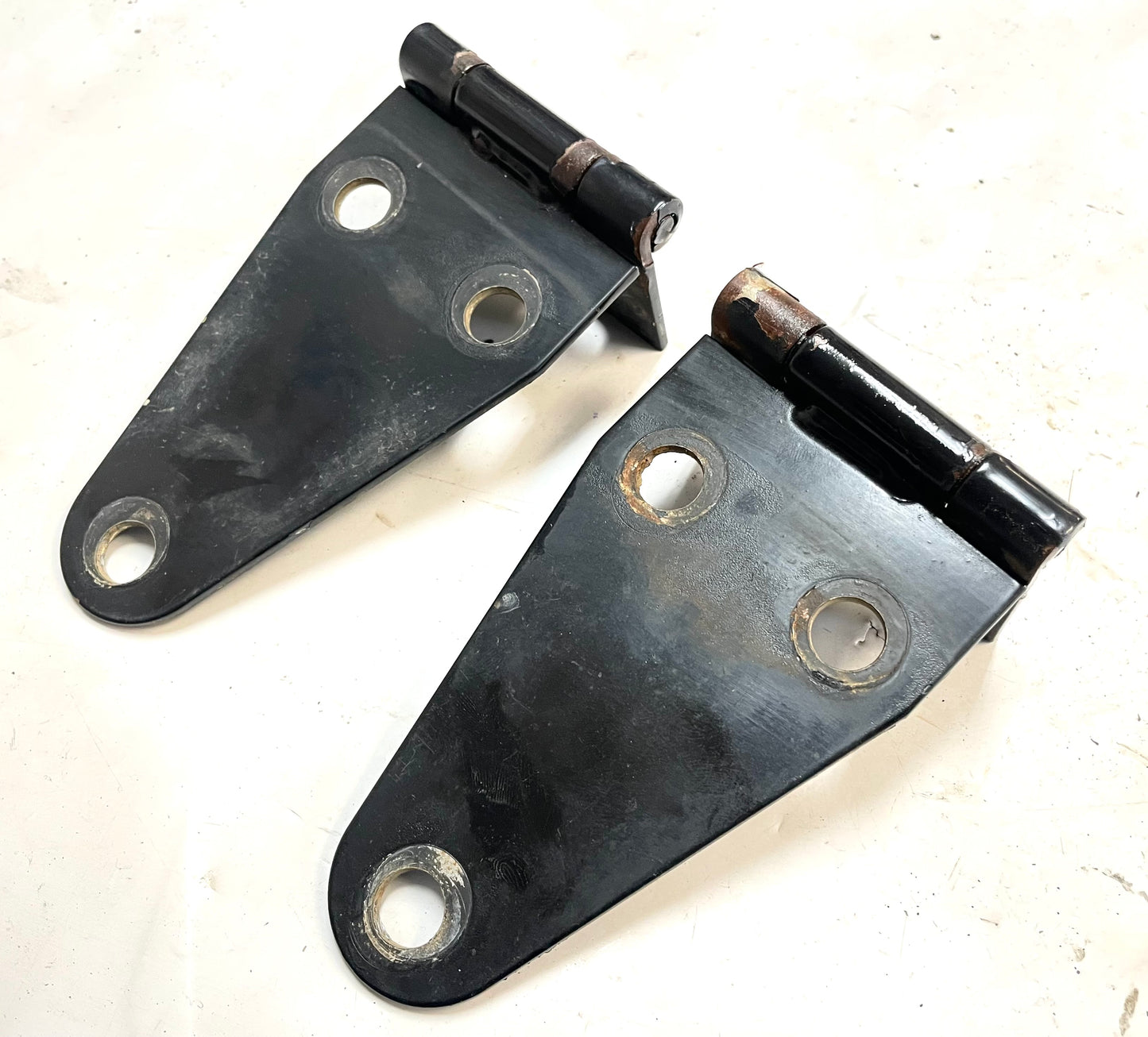 Jeep CJ YJ hood hinges Black CJ5 CJ7 CJ8 Wrangler 76-95 FREE SHIPPING!